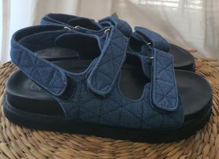 Sandálias chunky ganga.