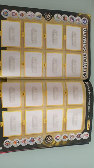 Álbum 2021 22 liga este panini