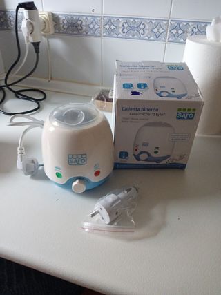 € Calienta biberones y trona viaje