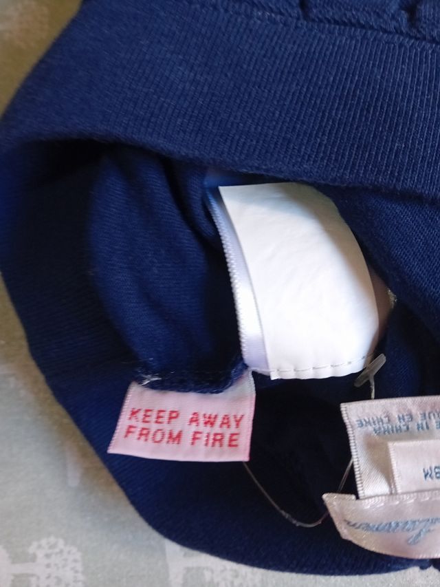 Gonnellina a pieghe blu