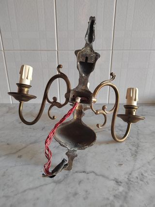 Applique in ottone anni 70