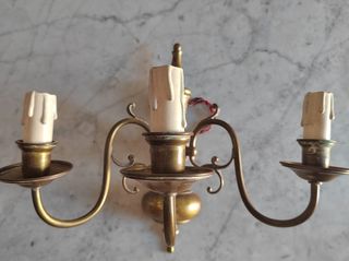 Applique in ottone anni 70