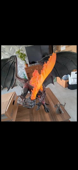 Balrog y Gandalf El señor de los anillos