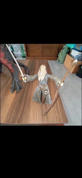 Balrog y Gandalf El señor de los anillos