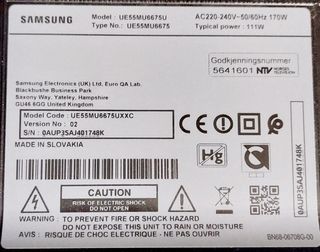 Samsung TV wifi altavoces 55 curva