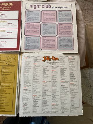 Lote Vinilo Italiano