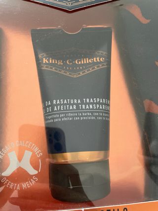 Pack regalo King Gillette afeitado