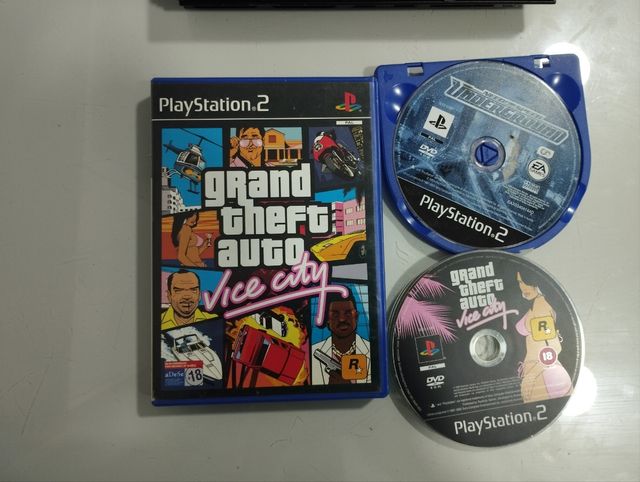 Videoconsola PlayStation 2 Slim y 2 juegos