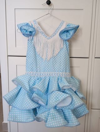 Traje de flamenca niña 