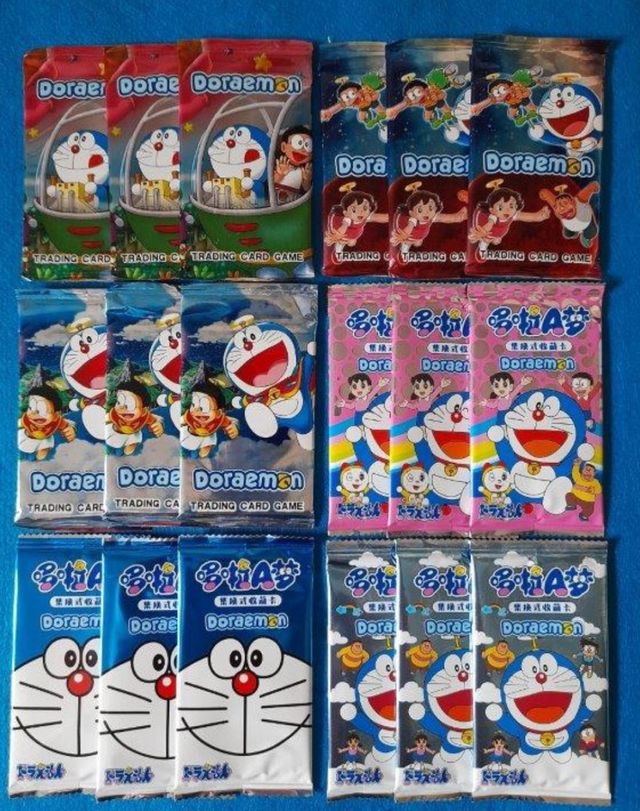 18 SOBRES DE DORAEMON