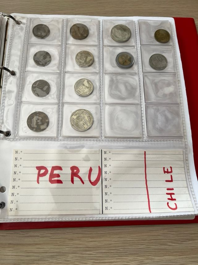 Monedas de america del norte y del sur