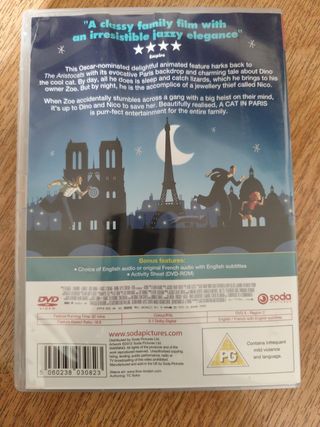 DVD A Cat In Paris