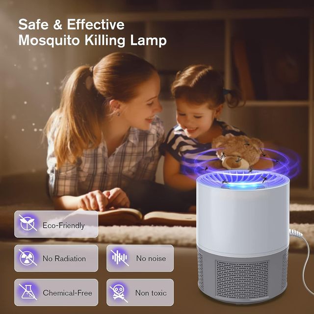 Lámpara eléctrica anti mosquitos led usb NUEVA