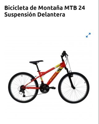 Bicicleta de montaña en buen estado