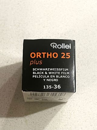 Carrete analogico - Rollei Ortho 25 Plus 35mm