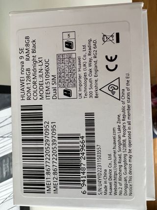 Telefono cellulare Huawei Nova 9 SE