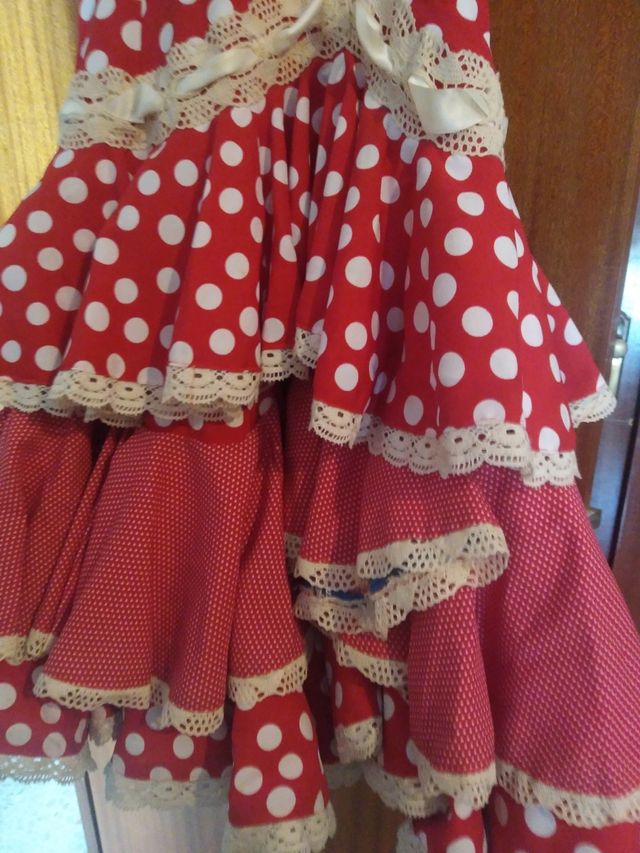 Vestido de gitana niña