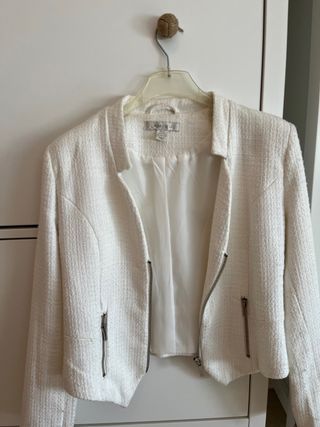 Americana-chaqueta blanca