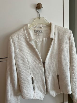 Americana-chaqueta blanca