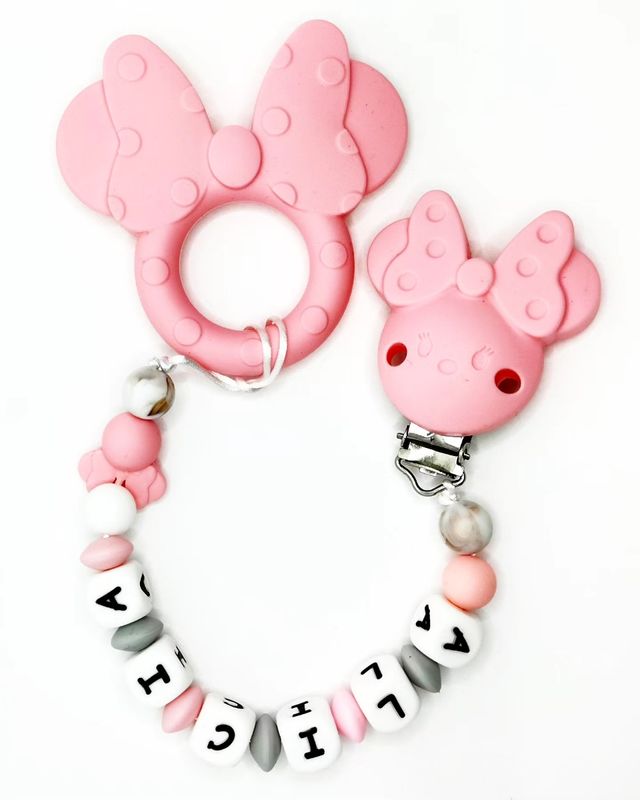 Cadena chupetero con nombre*