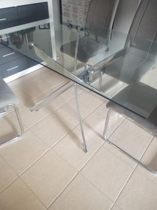 Mesa salón + 6 sillas