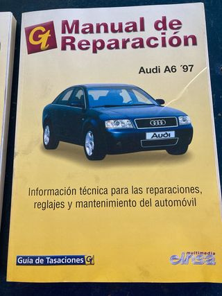 Manual de taller reparación coches Audi A3, A4, A6
