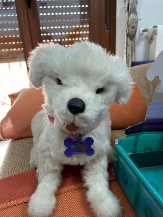 Perro de peluche