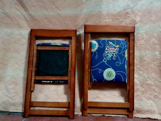 SILLAS MADERA PLEGABLES DORMITORIO