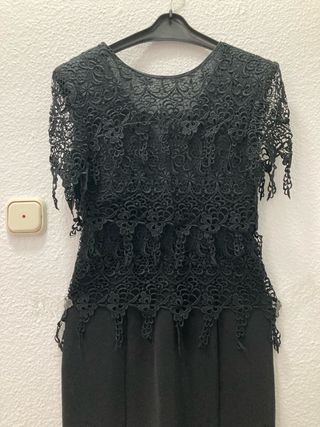 Vestido negro de fiesta