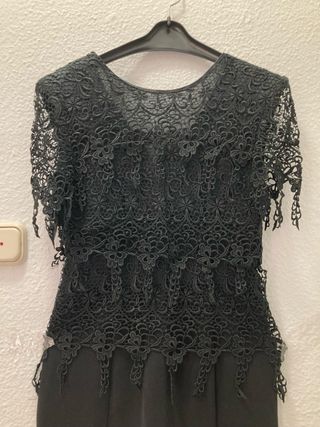 Vestido negro de fiesta