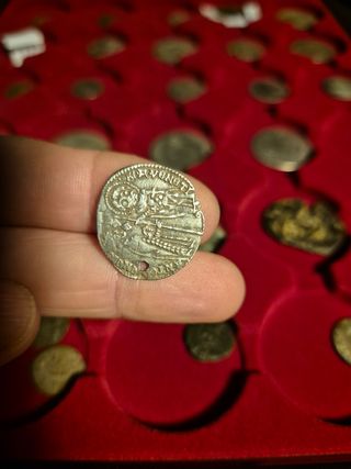 Moneda medieval "Grosso Veneciano"