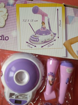 JUGUETE STUDIO MUSICAL VIOLETTA "SMOBY" + 5 AÑOS