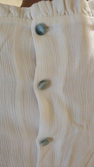 Mono blanco Mango niña,146cm