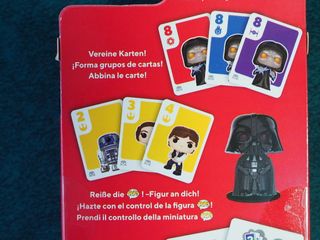 JUEGO DE CARTAS DE STAR WARS FUNKO POP