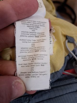 ANORAK PLUMIFERO MUJER