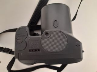 Cámara Olympus IS-100 35MM película puente ~ Lente