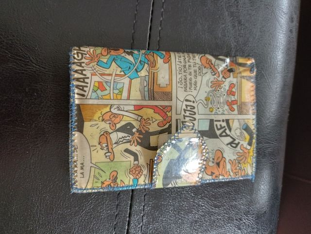Cartera monedero tebeo