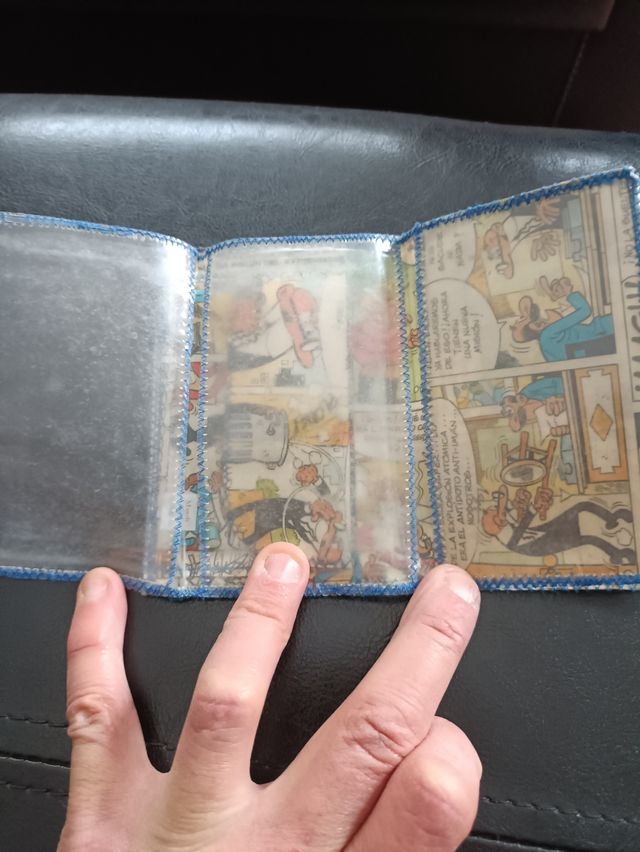 Cartera monedero tebeo