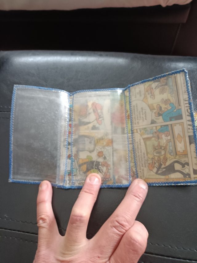 Cartera monedero tebeo