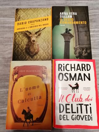 Gruppo 4 libri gialli