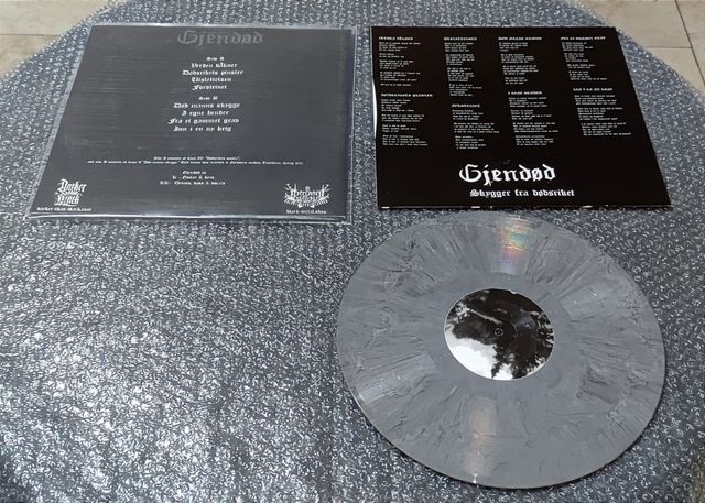 GJENDØD SKYGGER FRA DODSRIKET LP VINYL BLACK METAL