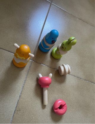 Gioco Djeco-svita e avvita animali