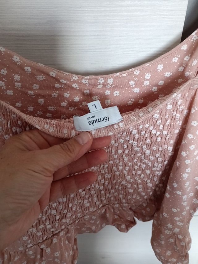 Camiseta tirantes rosa