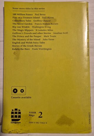 6 Libros en inglés. Tom Sawyer...