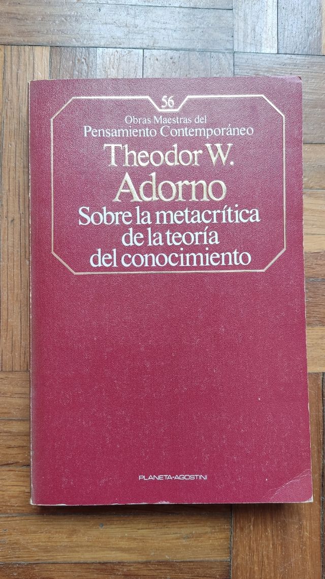 Sobre la metacrítica de la teoría del conocimiento