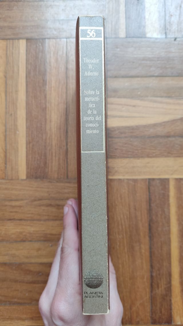 Sobre la metacrítica de la teoría del conocimiento