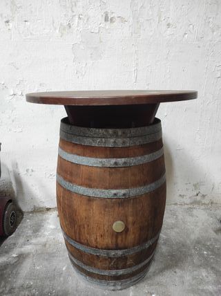 Barrica con suplemento mesa