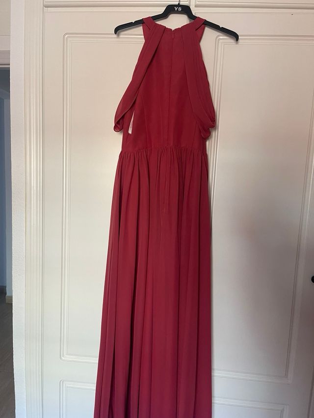 Vestido Boda Rosa Canela