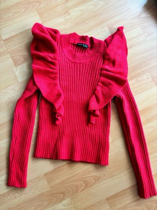 Jersey mujer volantes