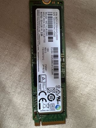 Disco M2 Samsung 256